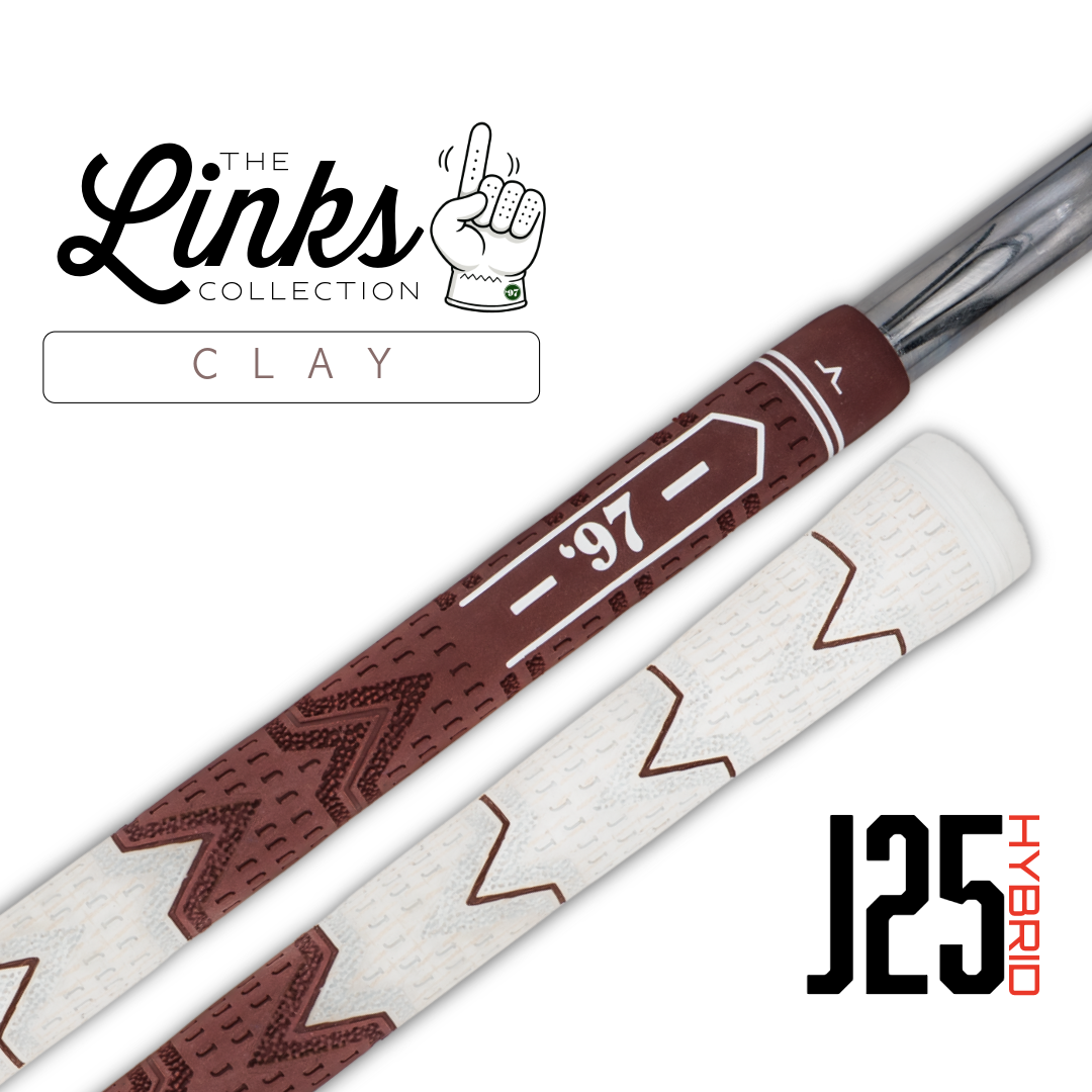 J25 Hybrid Grip | Clay | Links Collection – '97 Golf Co.