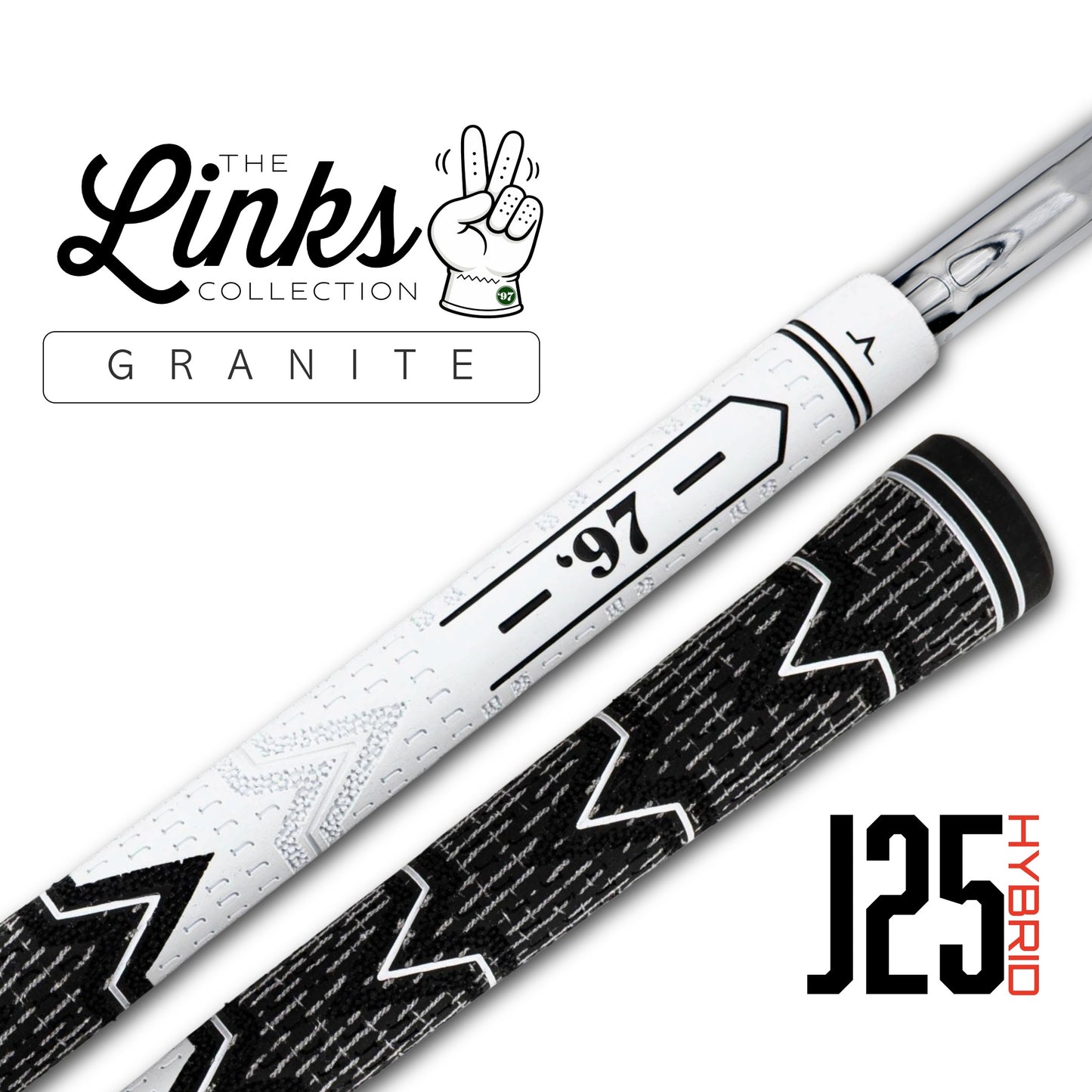 J25 Hybrid Grip | Granite | Links II Collection